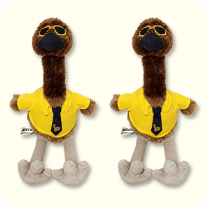 Limu Emu Plush 2PCS